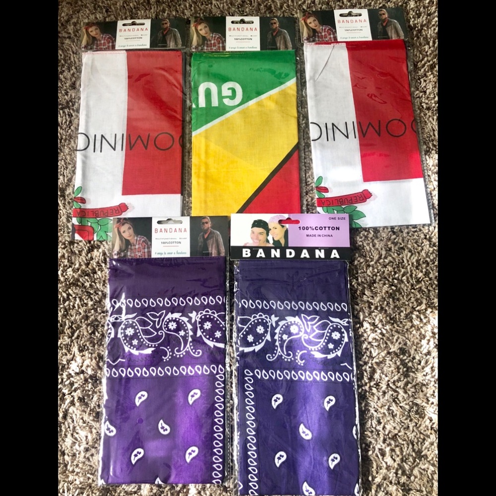 5 Bandanas